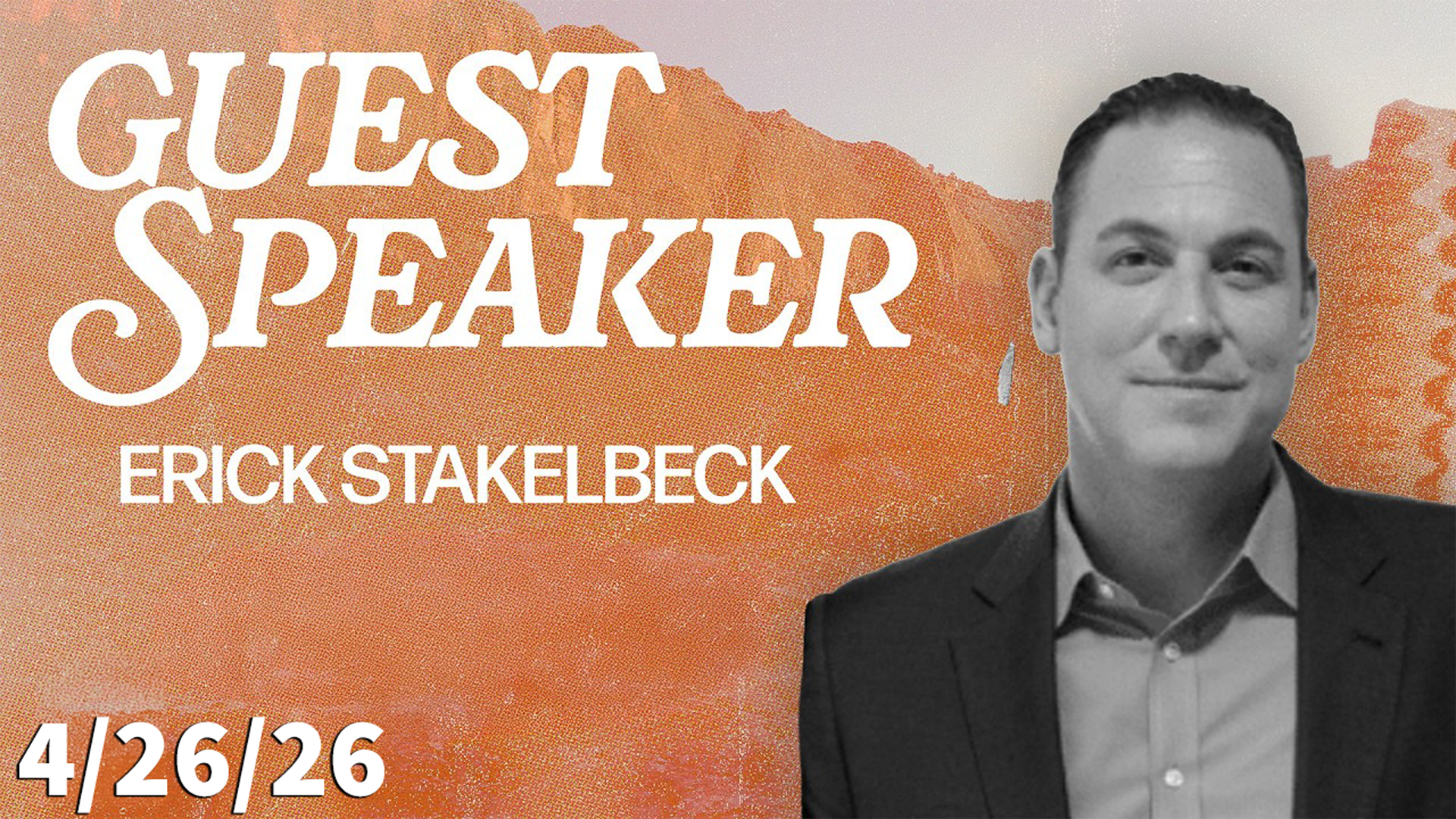 Guest Speaker Erick Stakelbeck