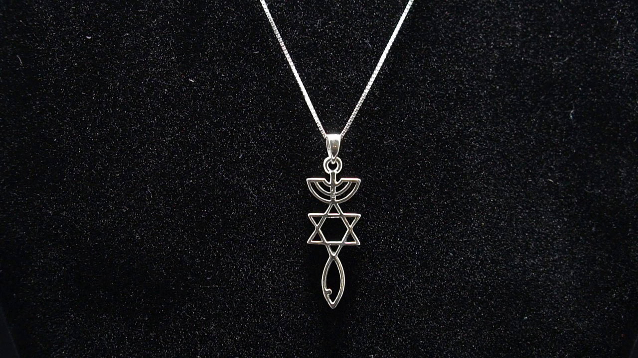 Hebrew Blessing Necklace For Men – Stainless Steel 'May God Bless You' Pendant, Gift From Israel